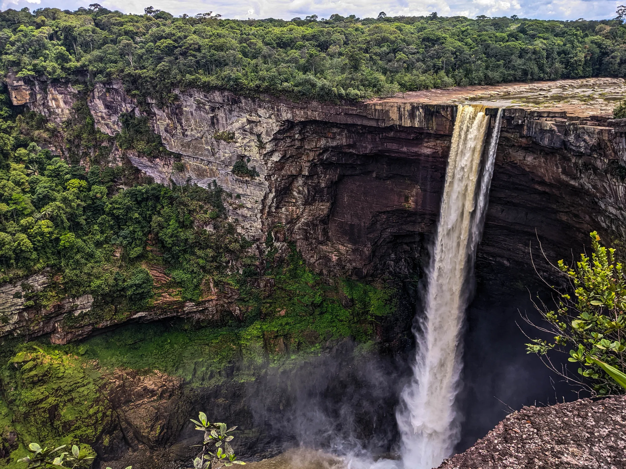 Kaieteur — from the rim